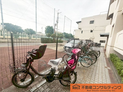 【駐輪場】 | ローズハイツ西宮宮前町1号棟