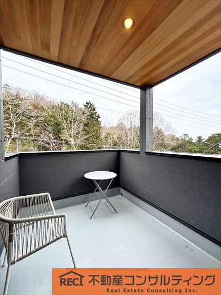 神戸市東灘区渦森台4丁目 新築戸建のバルコニー