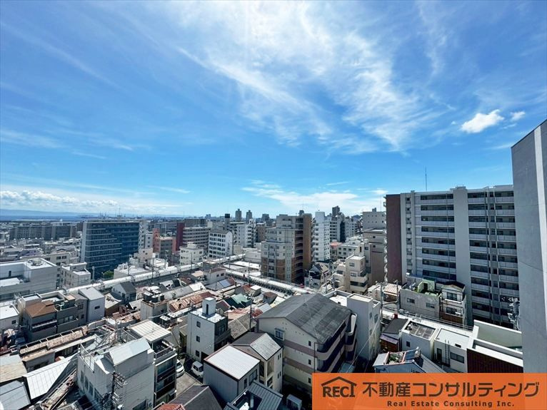 ビバリーハウス王子公園の展望|南西向きで陽当たり良好！