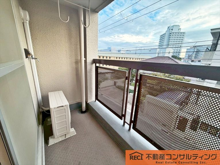 甲子園第6コーポラスのバルコニー