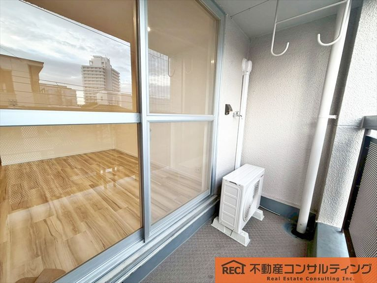 甲子園第6コーポラスのバルコニー