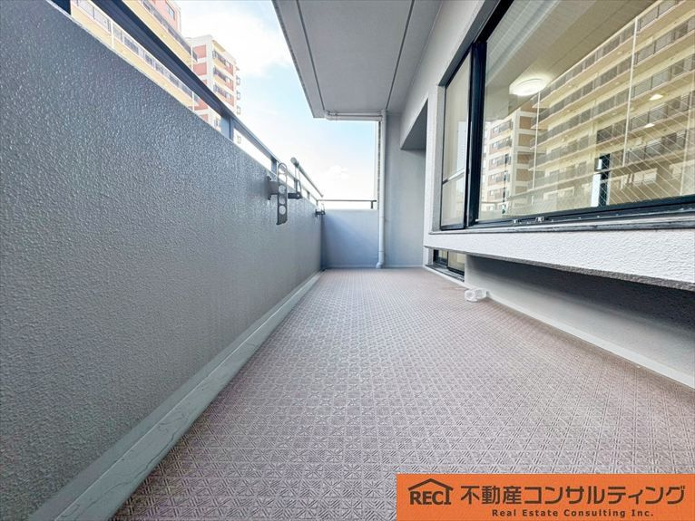 エステムコート西宮今津のバルコニー