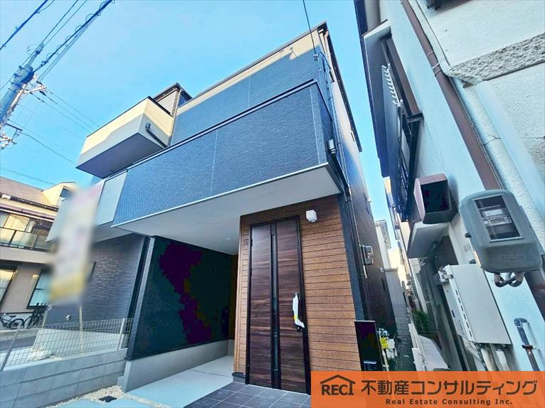 神戸市灘区神ノ木通3丁目　新築戸建　2号棟の外観