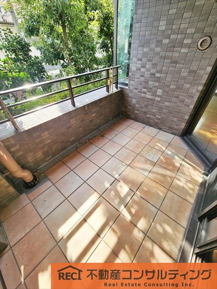 グランステイツ六甲・桜通のバルコニー