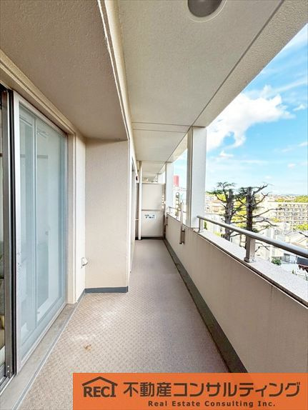 ロイヤルグラン夙川のバルコニー