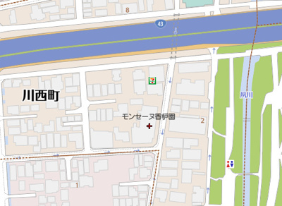 【地図】 | モンセーヌ香櫨園