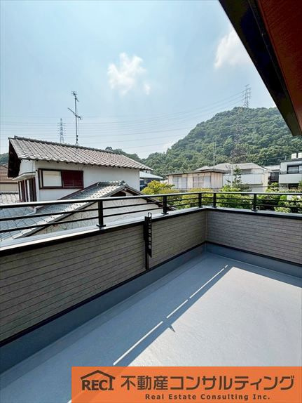 神戸市東灘区渦森台4丁目　新築戸建のバルコニー