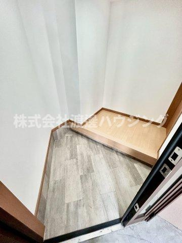 駒川テラスハウスの玄関