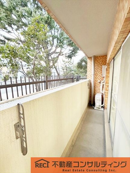 ライオンズマンション魚崎のバルコニー