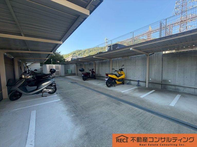 エルグレース・ジオ六甲の駐輪場