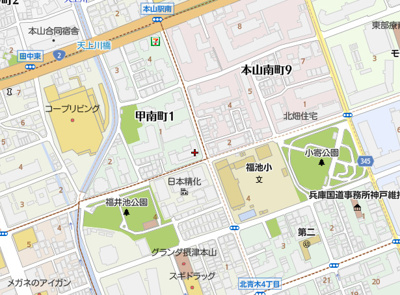 【地図】 | アーバングリーン本山