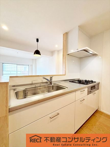 武庫川サニーハイツのキッチン|開放感のある7階住戸！