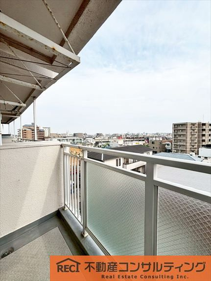 ハイツヤマトのバルコニー