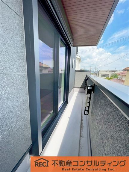 神戸市灘区薬師通4丁目　新築戸建　2号地のバルコニー