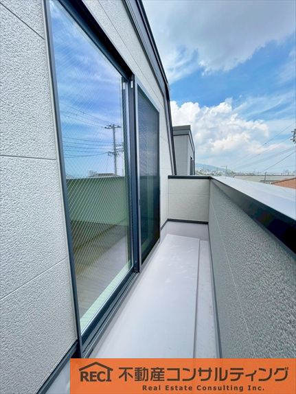 神戸市灘区薬師通4丁目　新築戸建　1号地のバルコニー