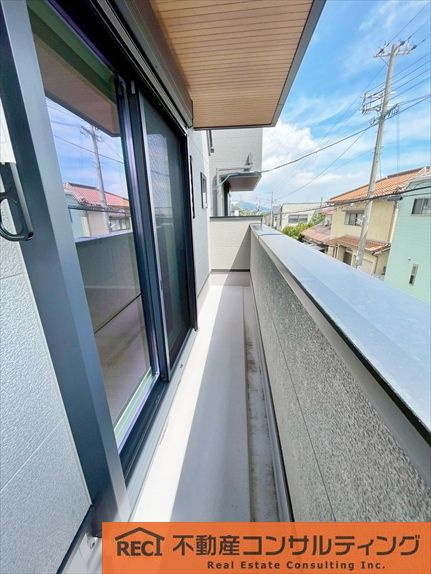 神戸市灘区薬師通4丁目　新築戸建　1号地のバルコニー