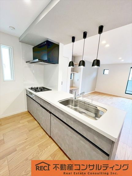 神戸市灘区薬師通4丁目　新築戸建　1号地のキッチン