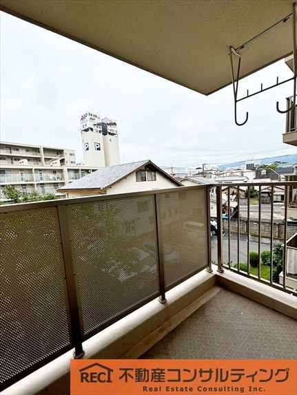 甲子園住宅のバルコニー
