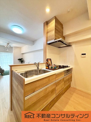 【キッチン】 | メガロコープ西宮(Ⅱ)2号棟 | 専用庭付き