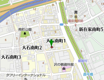 神戸市灘区大石南町1丁目　中古戸建の地図