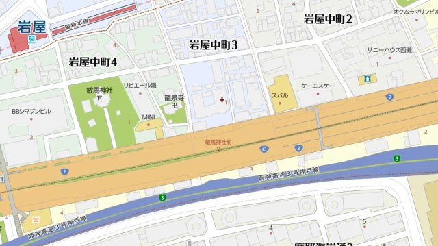 ワコーレ灘ヴァリスの地図