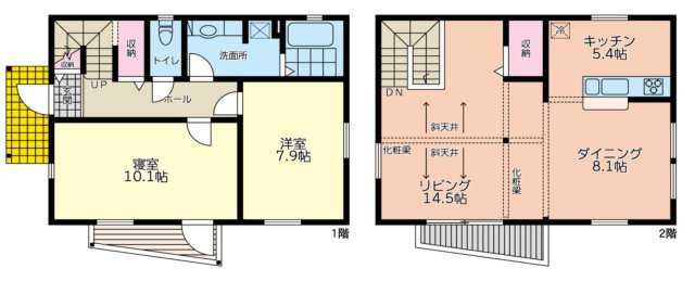 【間取り】 | 2LDKは、リビングダイニングキッチンと二つの居室がある間取りでございます。夫婦や小さなお子さんのいるご家庭に特におすすめで、リビングで家族団らんを楽しみつつ、個室でプライベートな時間も確保できます。
