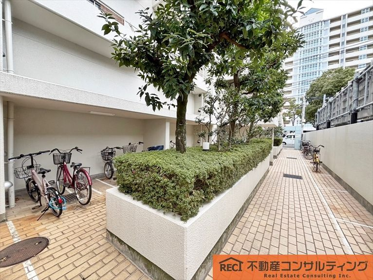 本山南パークマンションの庭