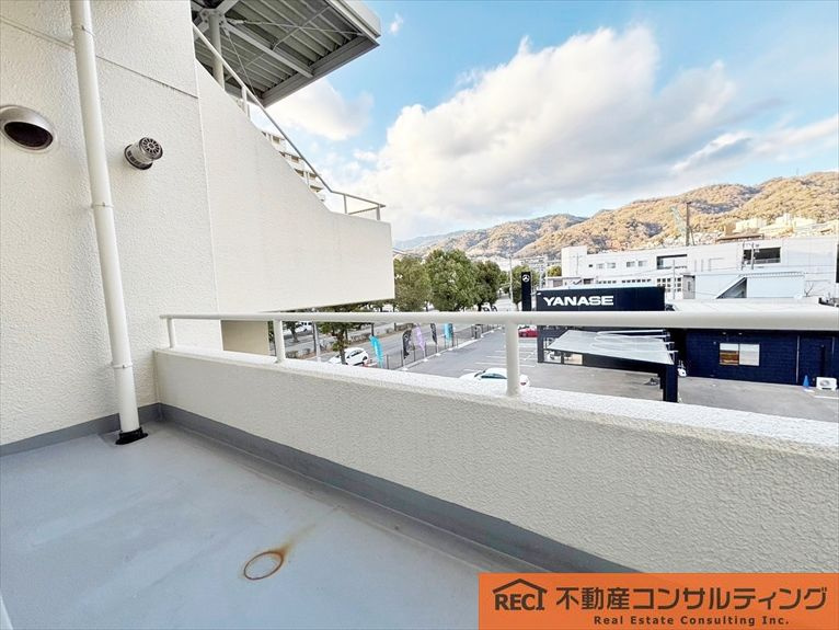 本山南パークマンションのバルコニー