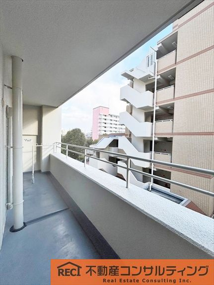 本山南パークマンションのバルコニー