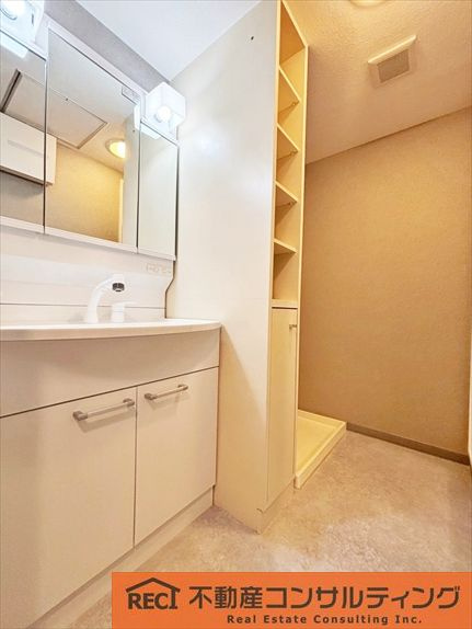 本山南パークマンションの独立洗面台