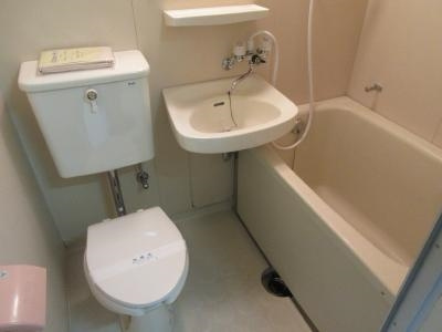 御池ハイツの浴室|ユニットバス