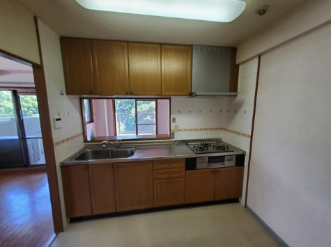 須磨一ノ谷グリーンハイツB棟のキッチン