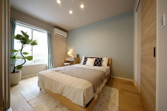 グリ－ンセフィラＢの居間・リビング|家具等は設置イメージです。