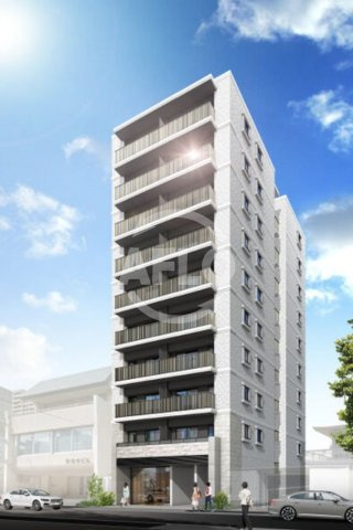 ルフォンプログレ南森町　堀川小学校区の外観パース|ルフォンプログレ南森町　外観