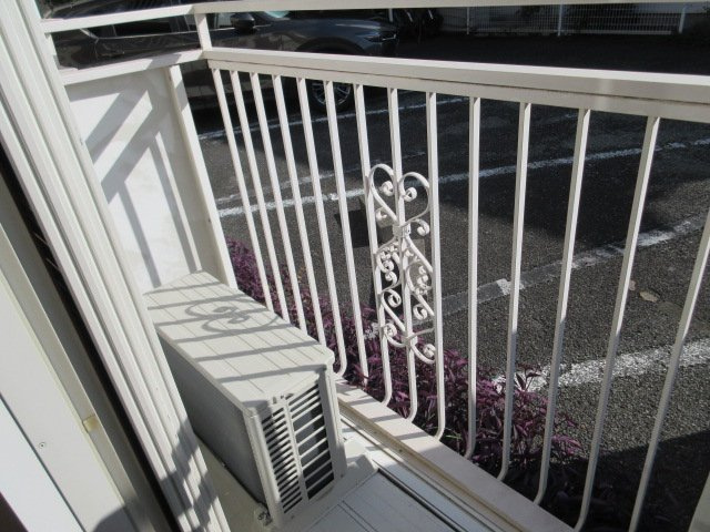 エクセルハイムのバルコニー