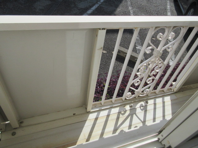 エクセルハイムのバルコニー