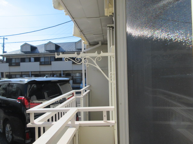 エクセルハイムのバルコニー