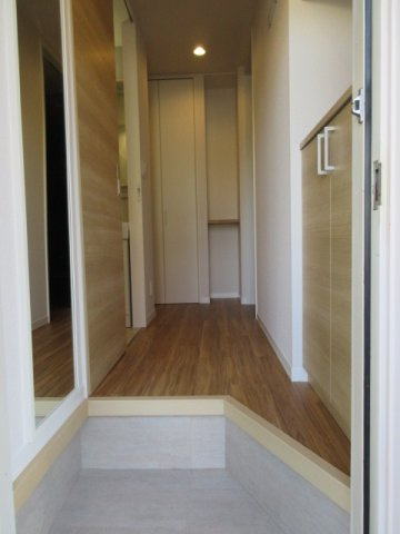 エクセルハイムの玄関