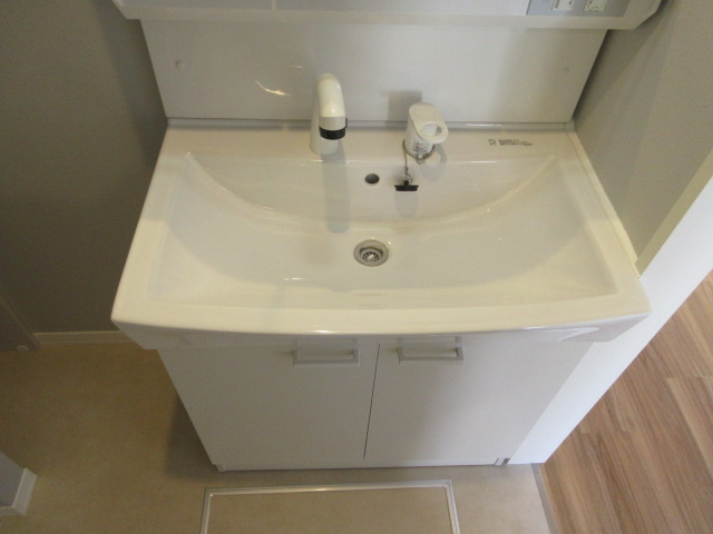 エクセルハイムの独立洗面台