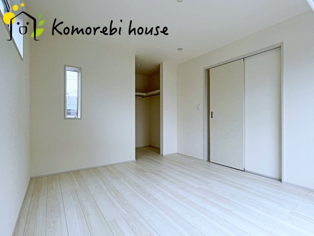 さいたま市見沼区深作3丁目　新築一戸建て　ブルーミングガーデン　01の寝室|12/25　撮影済み