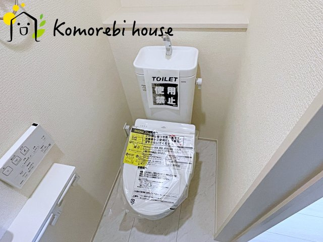 さいたま市見沼区深作3丁目　新築一戸建て　ブルーミングガーデン　01のトイレ|12/25　撮影済み