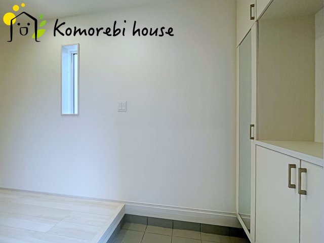 さいたま市見沼区深作3丁目　新築一戸建て　ブルーミングガーデン　01の玄関|12/25　撮影済み