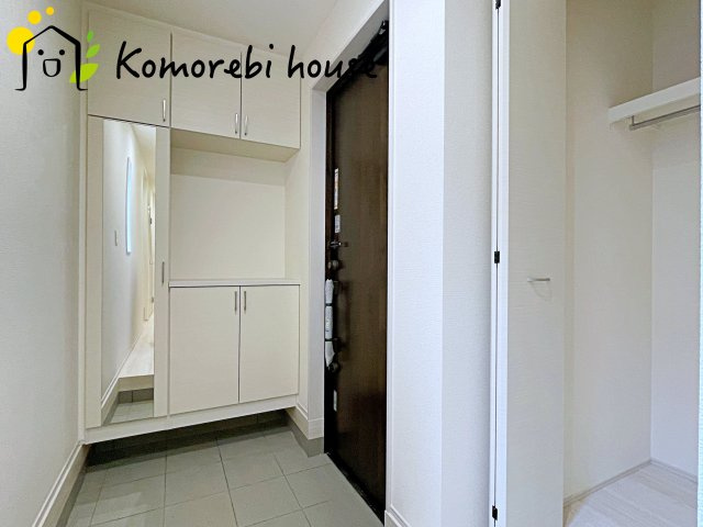 さいたま市見沼区深作3丁目　新築一戸建て　ブルーミングガーデン　01の玄関|12/25　撮影済み