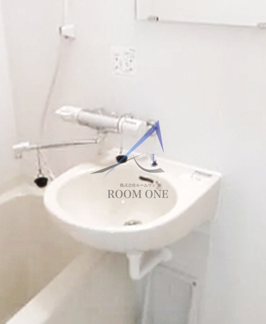 スカイコート蒲田弐番館の洗面所|洗面台です。