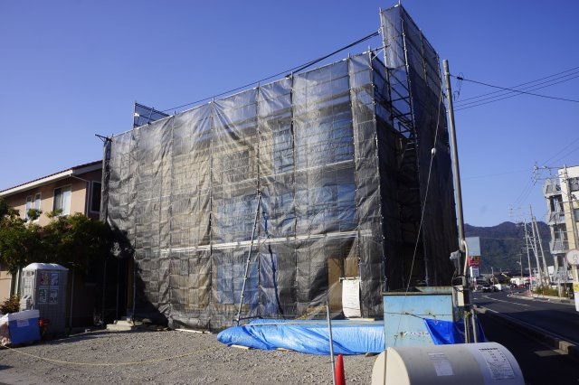 出雲市小山町　新築戸建て　1棟限定の外観|令和7年11月7日撮影