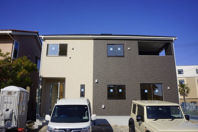 出雲市小山町　新築戸建て　1棟限定の外観|令和7年12月20日撮影