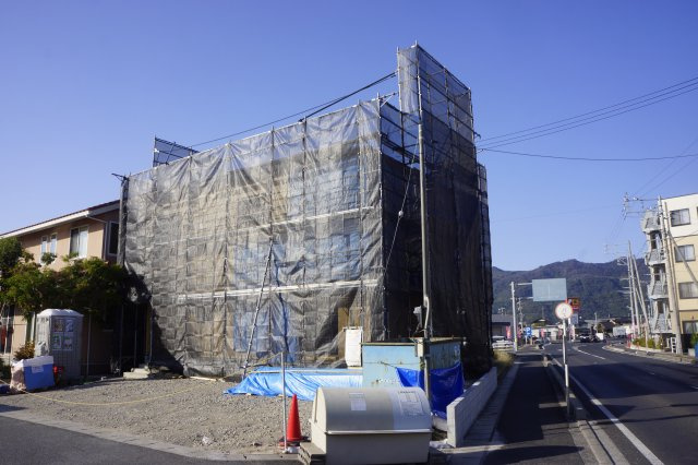 出雲市小山町　新築戸建て　1棟限定の外観|令和7年11月7日撮影