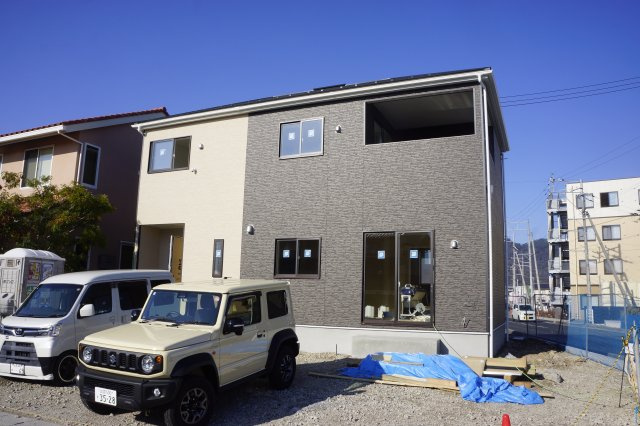 出雲市小山町　新築戸建て　1棟限定の外観|令和7年12月20日撮影