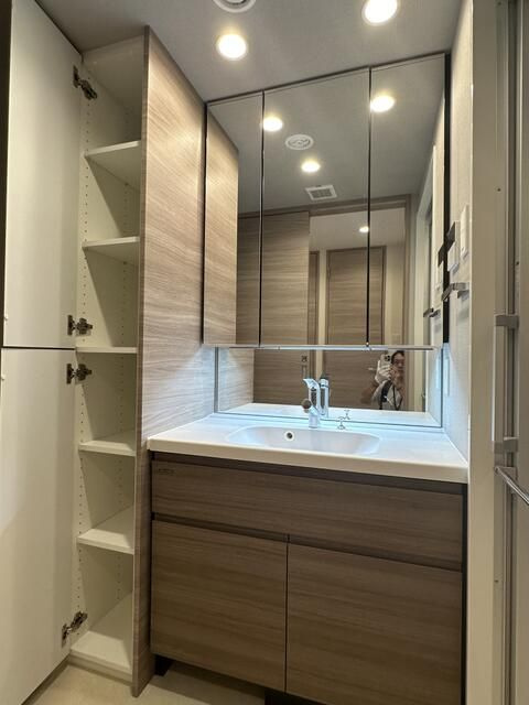 シティインデックス行徳テラスコートの独立洗面台