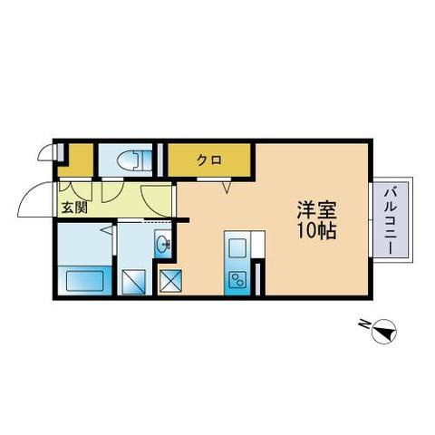 セジュール箱崎の間取り